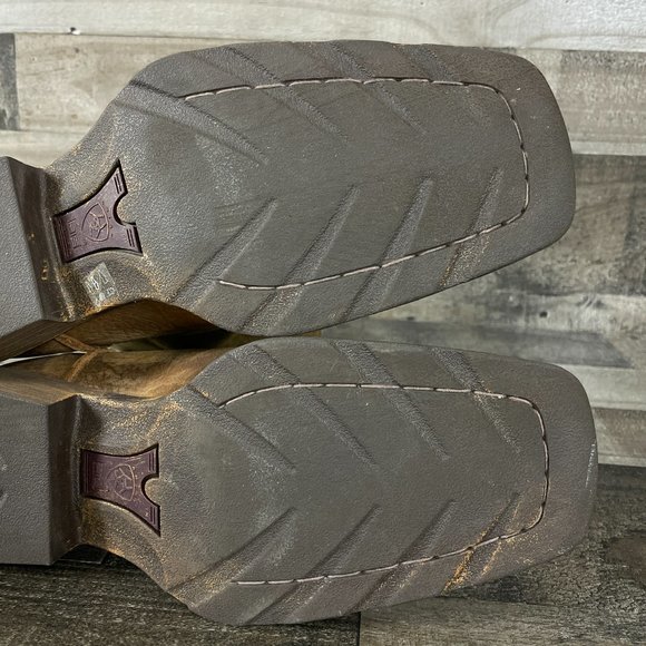 Ariat Rambler Mens 9.5 Earth Brown Western Cowboy Boots 10002317 - Picture 11 of 11